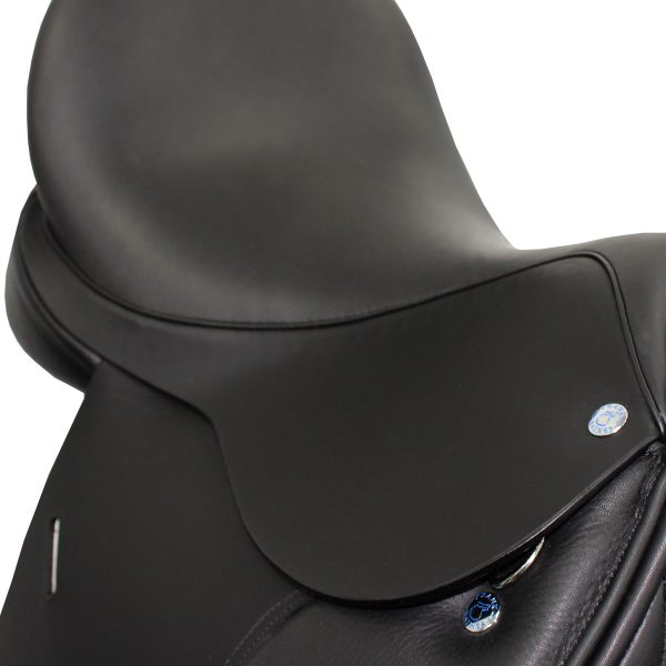 Black Hand Made Bespoke Leather Dressage Jumping Eventing Horse Saddle