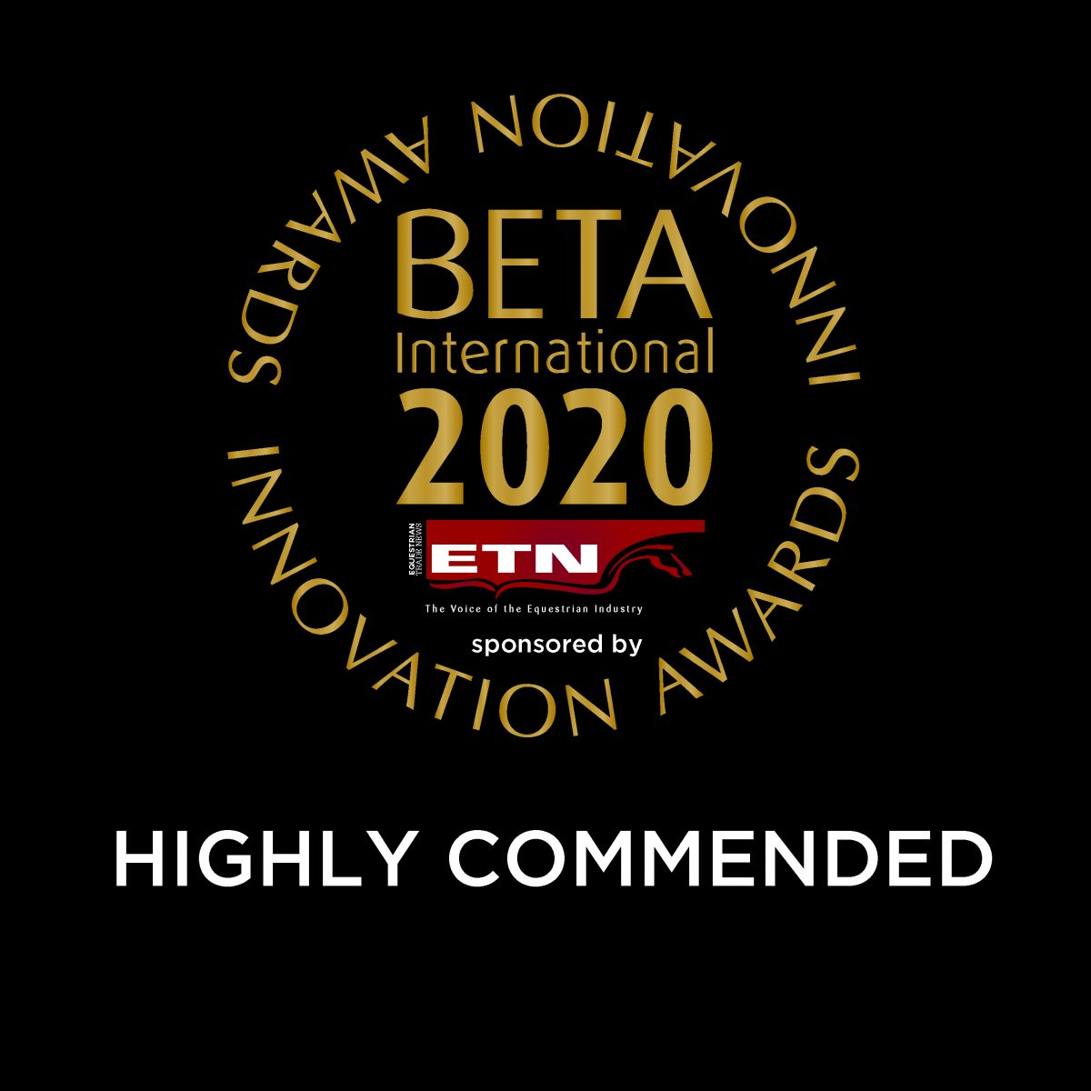 Our awards Frank Baines Saddlery 2020 Innovate Awards Winner