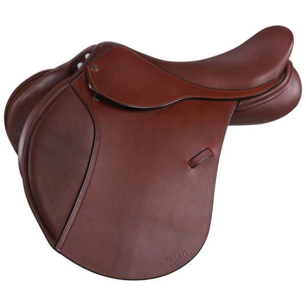 Brown Hand Made Bespoke Leather Dressage Jumping Eventing Horse Saddle