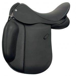 Elegance Dressage Saddle Brown Hand Made Bespoke Leather Dressage Horse Saddle