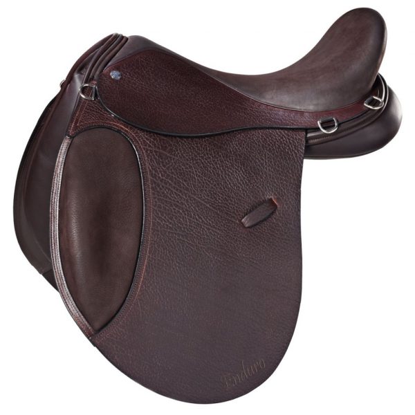 Brown Hand Made Bespoke Leather Dressage Jumping Eventing Horse Saddle