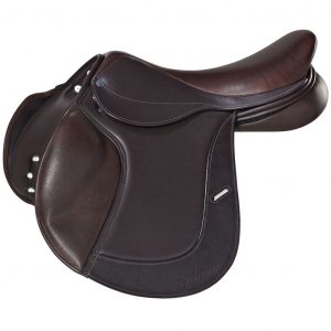 Brown Hand Made Bespoke Leather Dressage Jumping Eventing Horse Saddle