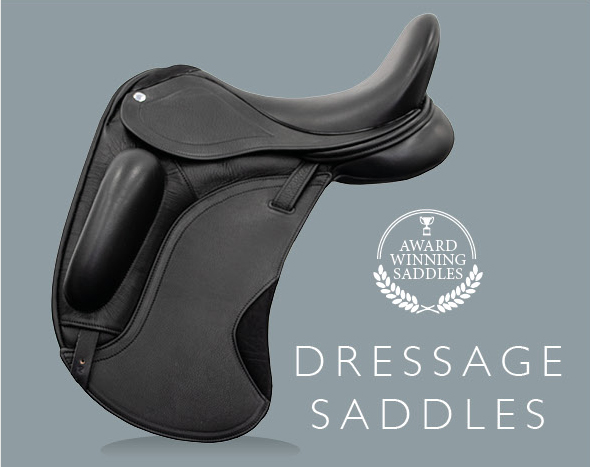 Hand Made Bespoke Leather Dressage Saddles