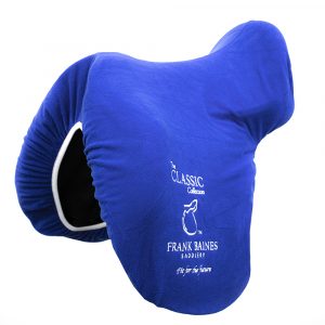 Frank Baines Dressage Saddle Navy Blue Cover