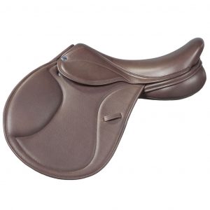 Brown Hand Made Bespoke Leather Dressage Jumping Eventing Horse Saddle