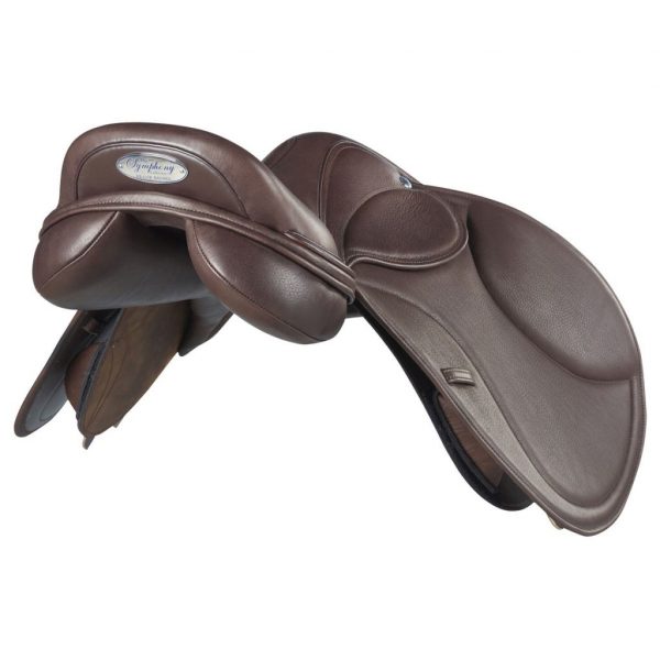 Brown Hand Made Bespoke Leather Dressage Jumping Eventing Horse Saddle