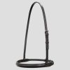 Raised 1" NosebandBlack Hand Made Bespoke Leather Dressage Jumping Eventing Horse Saddle