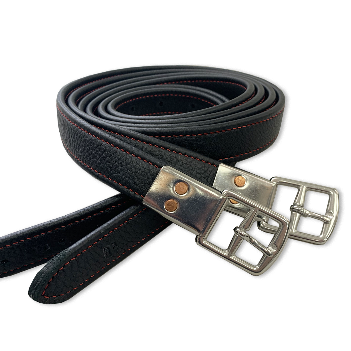 Hide Covered Stirrup Leathers - Frank Baines Saddlery