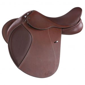 Brown Hand Made Bespoke Leather Dressage Jumping Eventing Horse Saddle