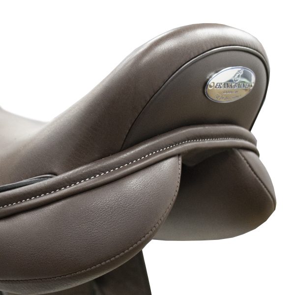 Brown Hand Made Bespoke Leather Dressage Horse Saddle