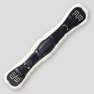 Dressage Girth with Cream Sheepskin Lining