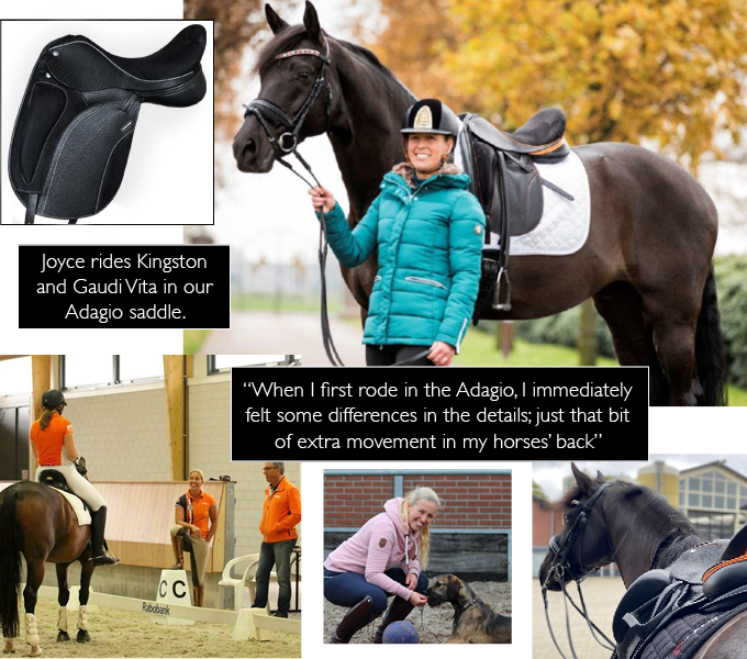 Ambassadors. JOYCE HEUITNIK. Kingston. Hand Made Bespoke Leather Adagio Saddle. 